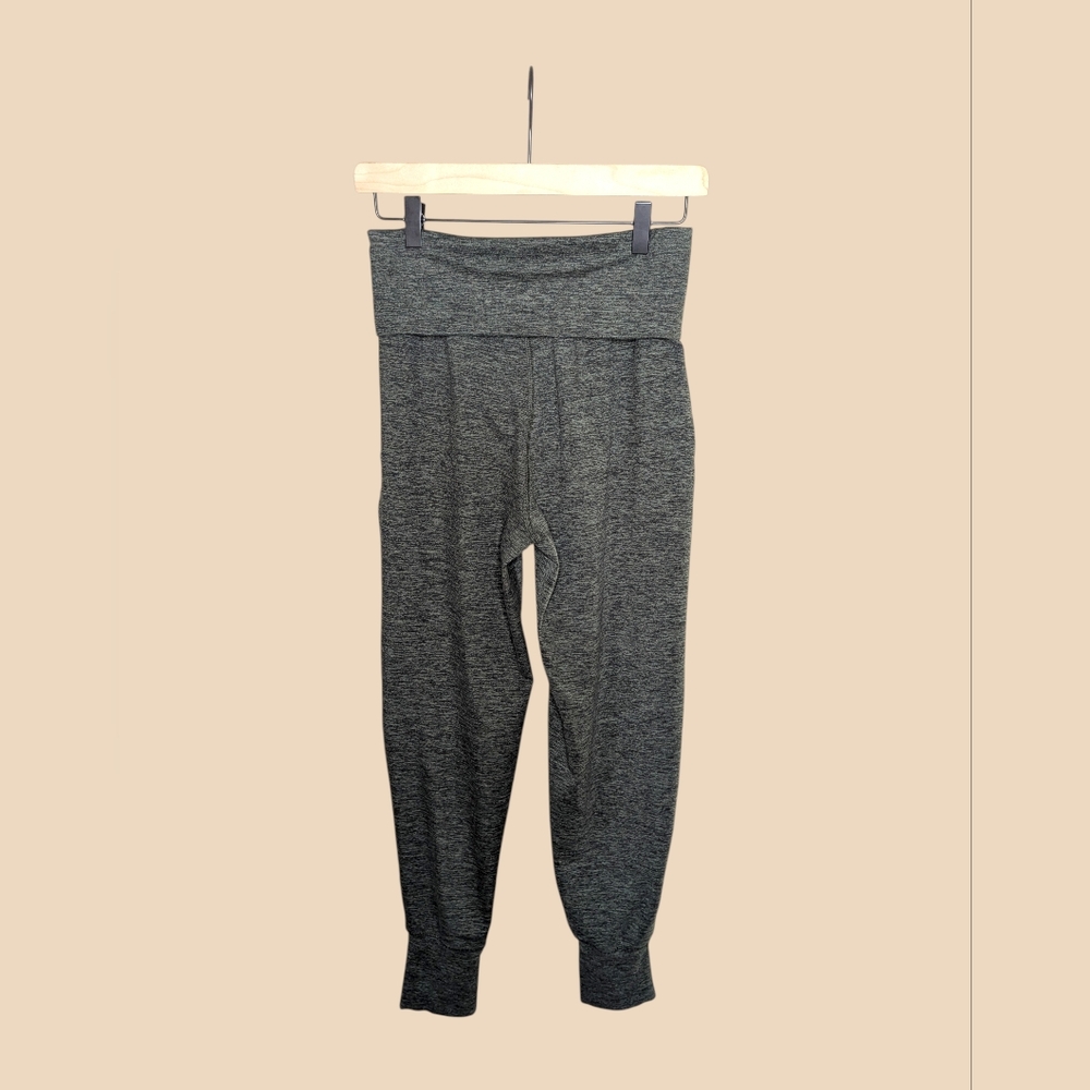 Aerie OFFLINE Joggers XS Gray Green High Waisted Foldover Athleisure Loungewear - Picture 2 of 13
